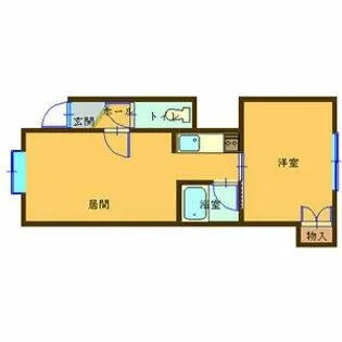AC発寒 壱番館【205号室】の間取り