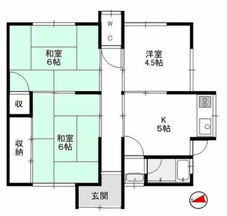 兵庫県赤穂市塩屋【一戸建】の間取り
