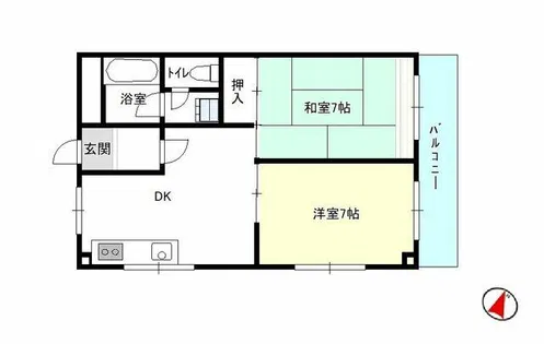 グランボア【3階】の間取り