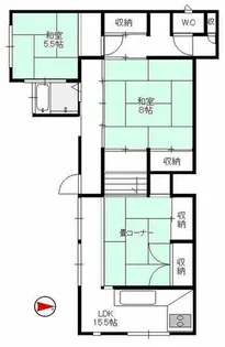児島ビル【1階】の間取り