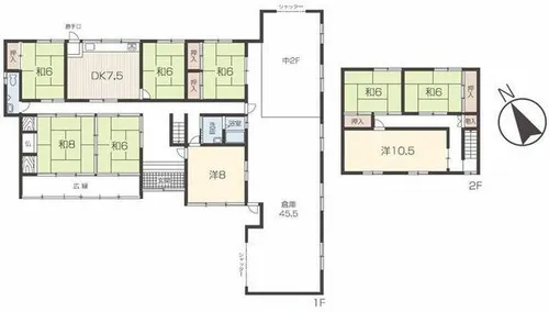 兵庫県加東市北野【一戸建】の間取り