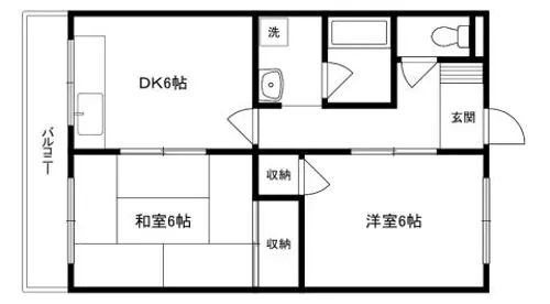ステラカーサI【103号室】の間取り