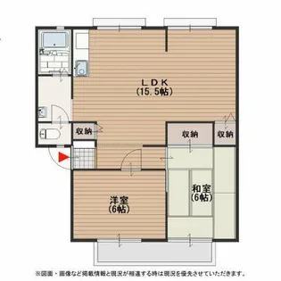 サンシャインハイツ【1階】の間取り