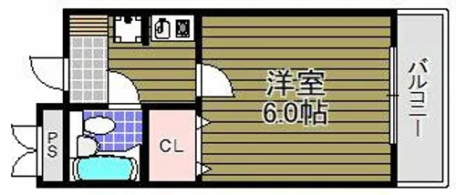 アヴニールふじわら【2階】の間取り