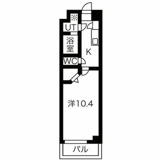 グランシーナ新町【4階】の間取り