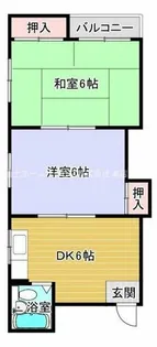 シーズコート住吉【403号室】の間取り