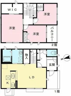 DAIKEN SQUARE【102号室】の間取り