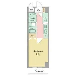 プランドール浅間町【5階】の間取り