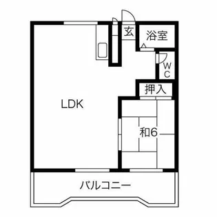 Gフォータン18【103号室】の間取り