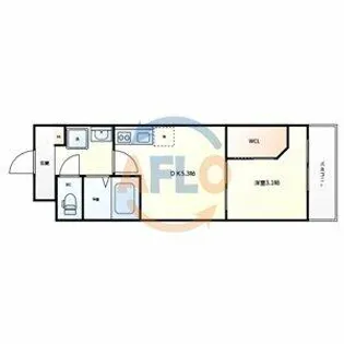 SERENiTE-04【5階】の間取り