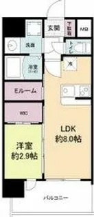 セレニテ天六ミラク【4階】の間取り