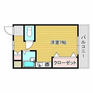 アンフィニィ橋の内Ⅱ【3階】の間取り