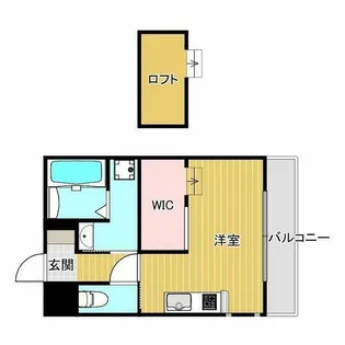 ラフィーネ【2階】の間取り