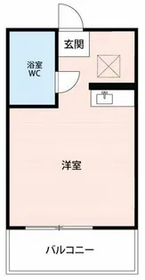 ノースグリーンビル【203号室】の間取り