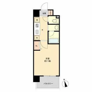 愛知県名古屋市中川区高畑1丁目【マンション】の間取り