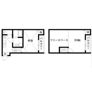 La Casa大曽根【203号室】の間取り