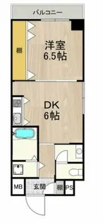 テン・フォーティ【3階】の間取り