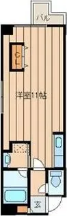 アイビーパレス31【5階】の間取り