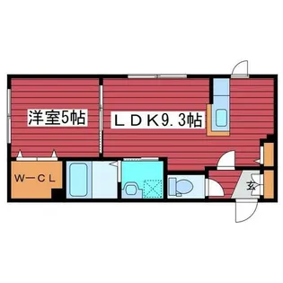 Y’s月寒西【3階】の間取り