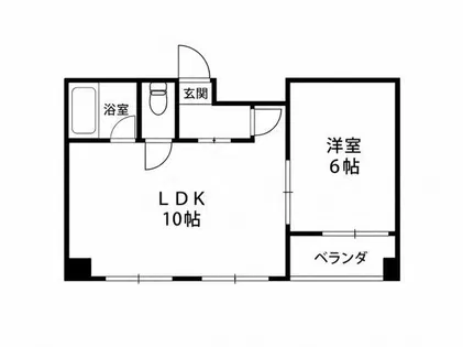 ラパンジール長堀【8階】の間取り