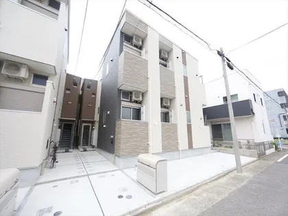 ハーモニーテラス靖国町V【1階】の外観