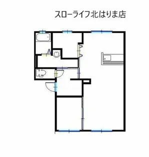 ロイヤルハイツⅠ【202号室】の間取り