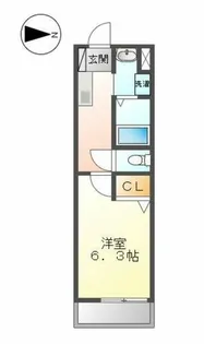 フレンドリー五反田【1階】の間取り
