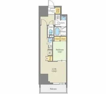 CORNES HOUSE NAGOYA【4階】の間取り