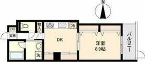 ISM 泉【1階】の間取り