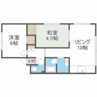 Nコーポセゾン【101号室】の間取り