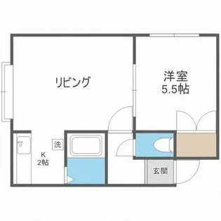 コンフォート27【202号室】の間取り