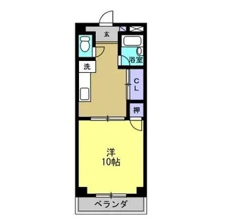 セントラーレ青山23【4階】の間取り