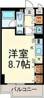 グランルージュ栄 Ⅱ【2階】の間取り