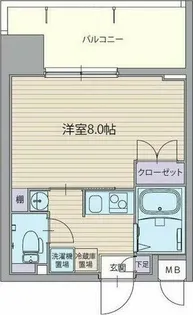 パルティール上前津【10階】の間取り
