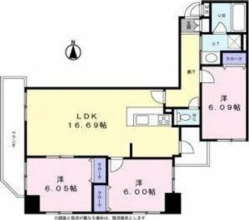 KDX泉レジデンス【3階】の間取り
