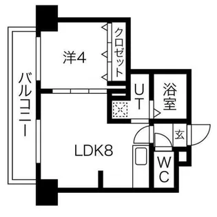 クラッセひばりが丘【902号室】の間取り