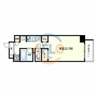 サンエール南堀江【2階】の間取り