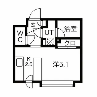 ピュア東彩館 VI【2階】の間取り