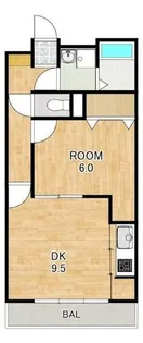 カサレリア【3階】の間取り
