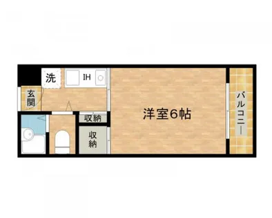 光栄ハイツ芥川【302号室】の間取り