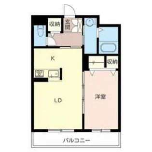 ベレオフォレスト【3階】の間取り