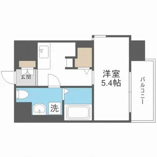 Grandi Utsubo Park【3階】の間取り