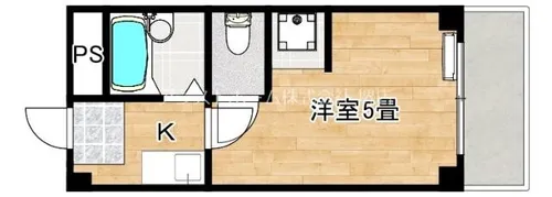 ゴールドクレスト【107号室】の間取り