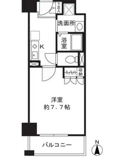 シャンピアコート茨木【6階】の間取り