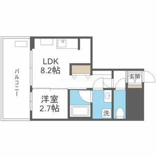 エル・セレーノ新大阪北【11階】の間取り
