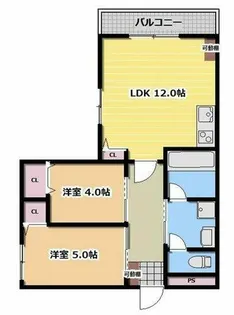 L-NEXT幸福町【3階】の間取り