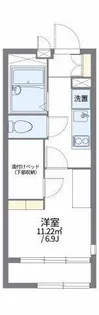 レオパレスエイト【201号室】の間取り