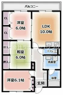 VIO東中野【3階】の間取り