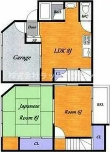大阪府寝屋川市高柳2丁目【一戸建】の間取り