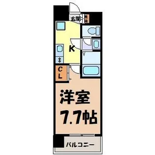 アルフィーレ新栄【5階】の間取り